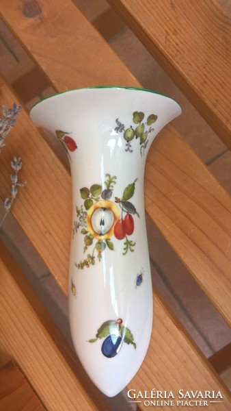 Herendi   fali váza (Friuts dekorral)