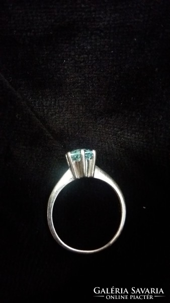 Cirkónia 925 ezüst gyűrű! Gyönyörű!