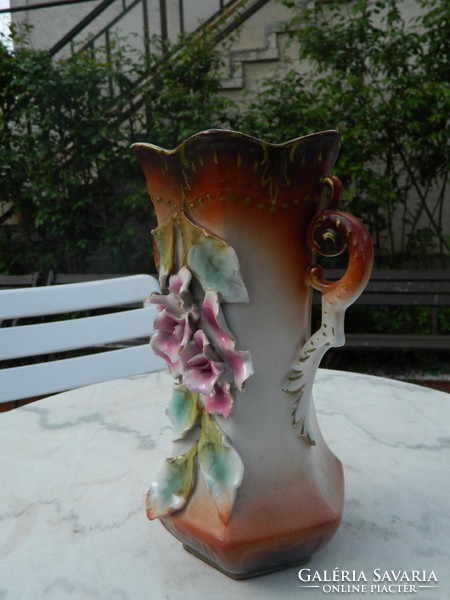 Antik olasz majolika váza