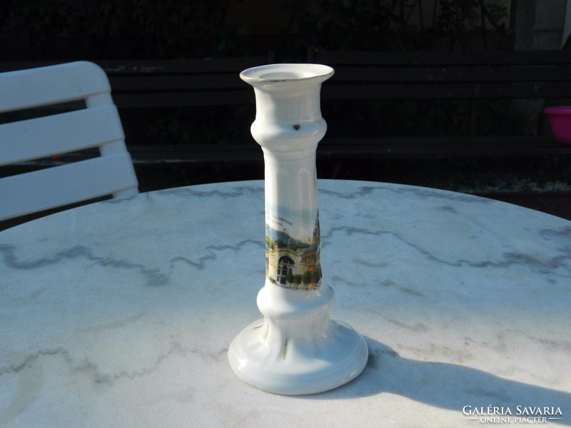 Antique table porcelain candle holder karlsbad