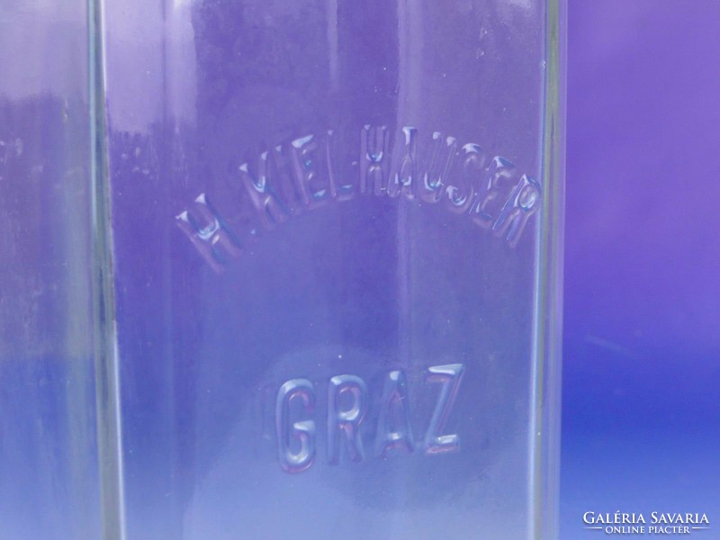 0F437 Antik osztrák gyógyszertári patika üveg