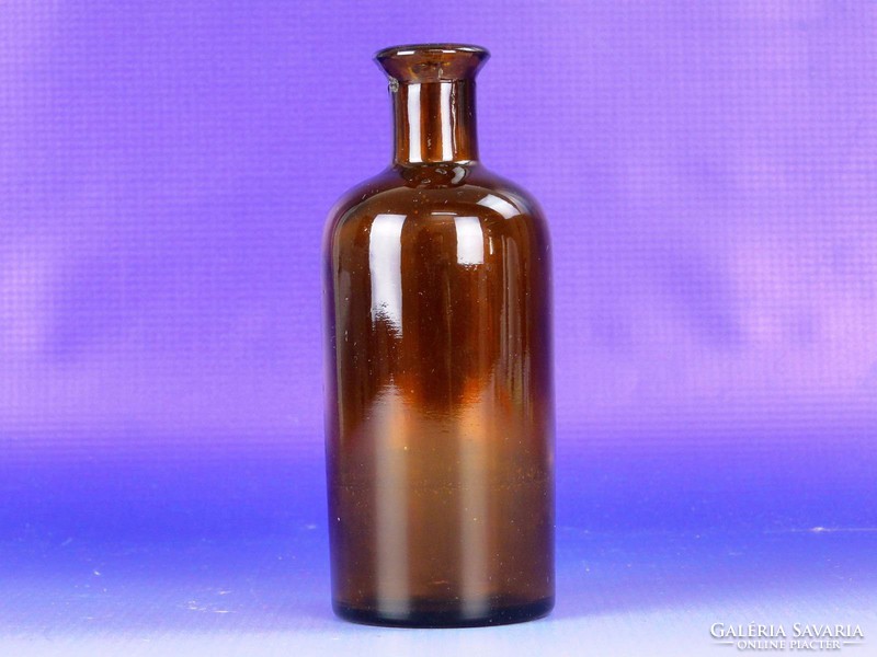 0F438 Antik barna gyógyszertári patika üveg
