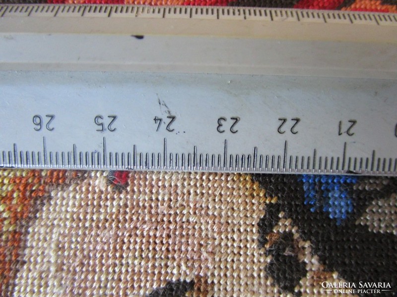  Antik selyem tűgobelin gobelin kézimunka 100 öltés/cm 1938