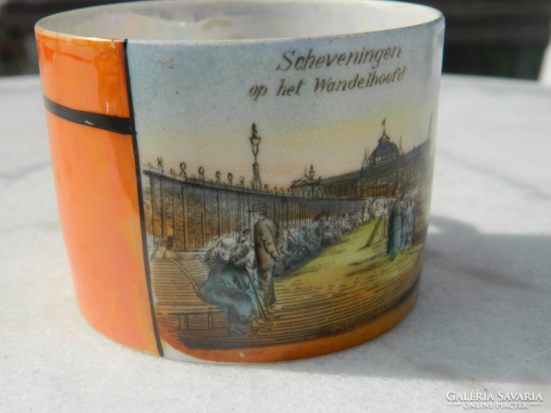 Antik teás csésze _ Scheveningen op het Wandelhoold -jelzett