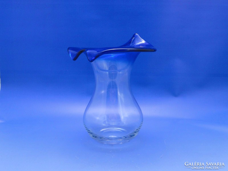 0C517 Művészi díszes üveg váza