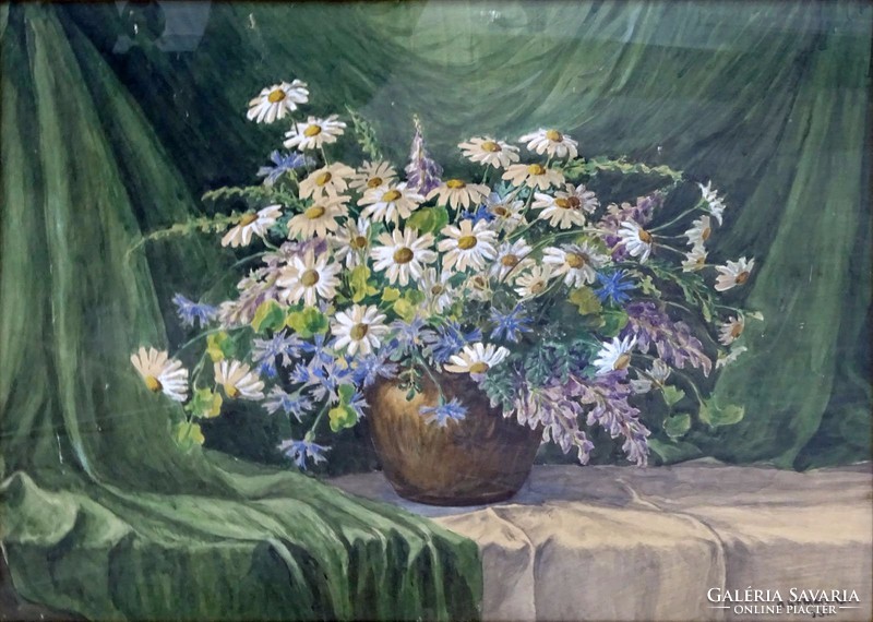 0G543 Krammer F. jelzéssel : Virágcsendélet 1931