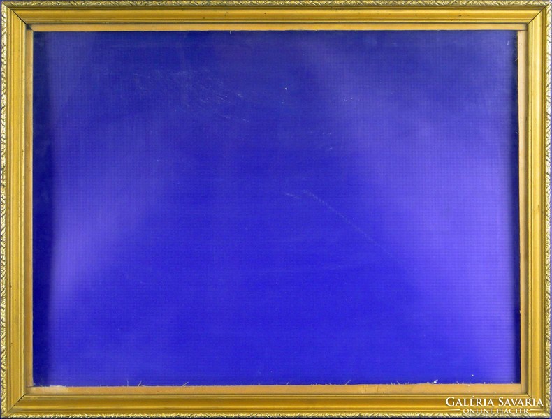 0F475 Aranyozott képkeret üveglappal 34 x 46 cm