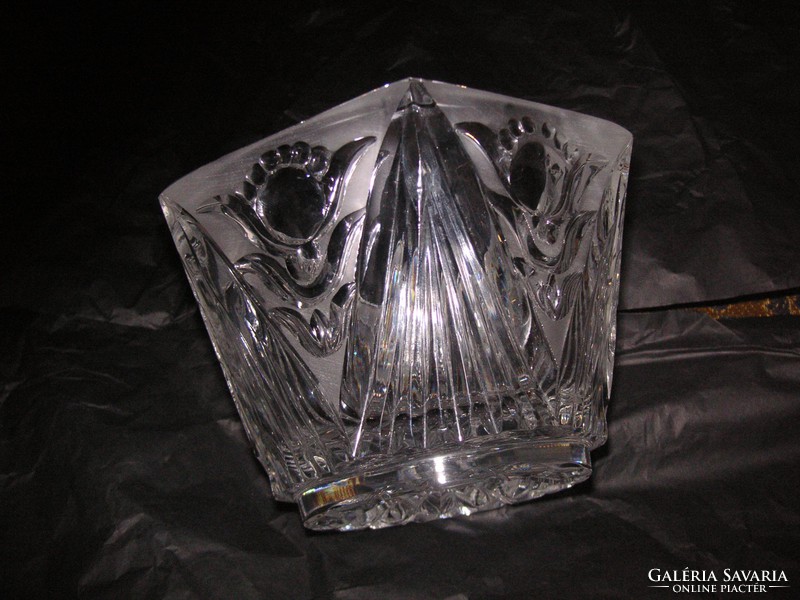 French polished crystal bowl