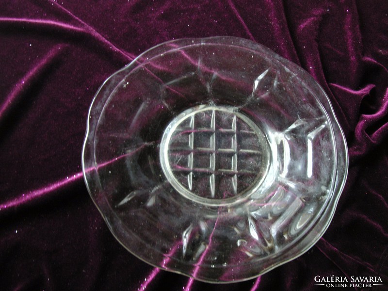 Glass tray used 26 cm