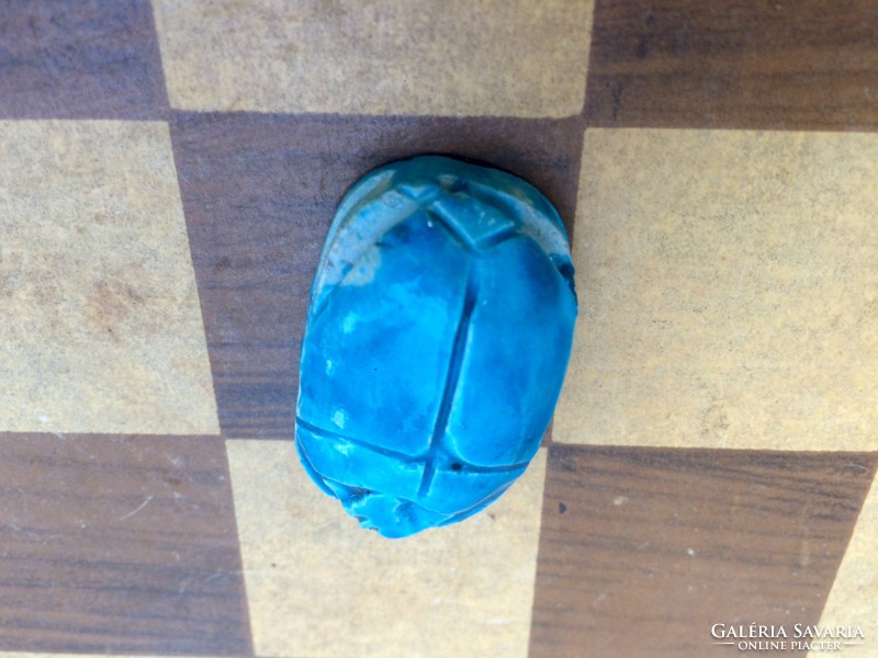 Special ceramic scarab pendant