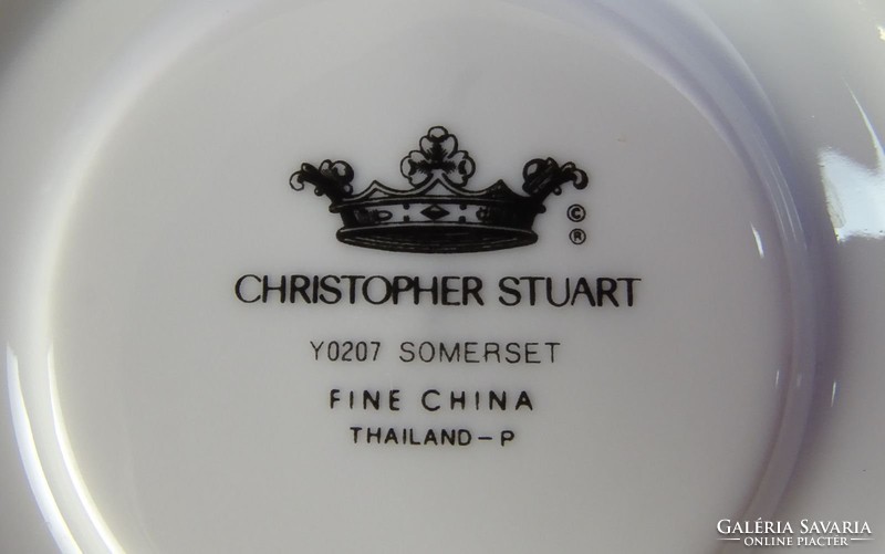 0G930 CHRISTOPHER STUART porcelán kávés készlet