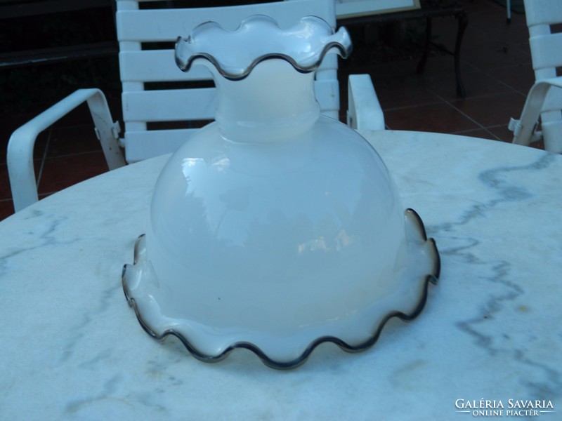 Lamp shade milk glass