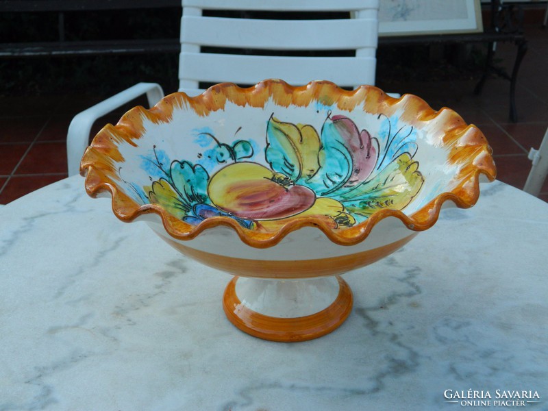Fruit offering ceramic centerpiece