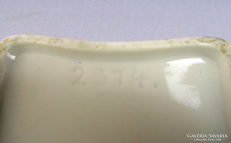 0H361 Régi porcelán bonbonier GROSSER INSELSBERG