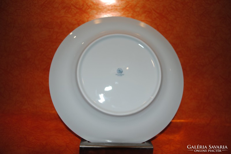Hollóházi porcelán rókavadászos tányér