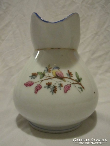 Art Nouveau painted porcelain milk jug