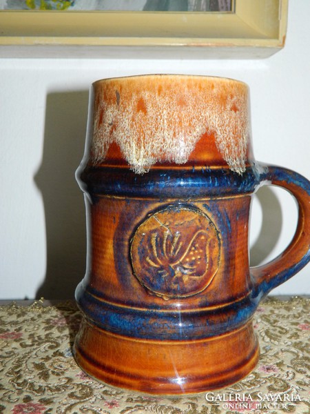 Zsolnay ceramic beer mug