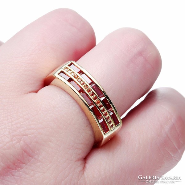 10KT Gold Filled gyűrű 8,5-ös méretben ÚJ!