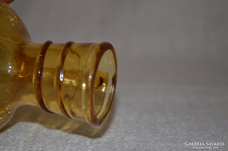 Repesztett mázas üveg kis kancsó  ( DBZ0053 )