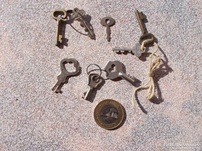 Mini kulcs ,8 db