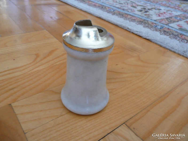 Vastagfalú márvány váza díszváza 10 cm