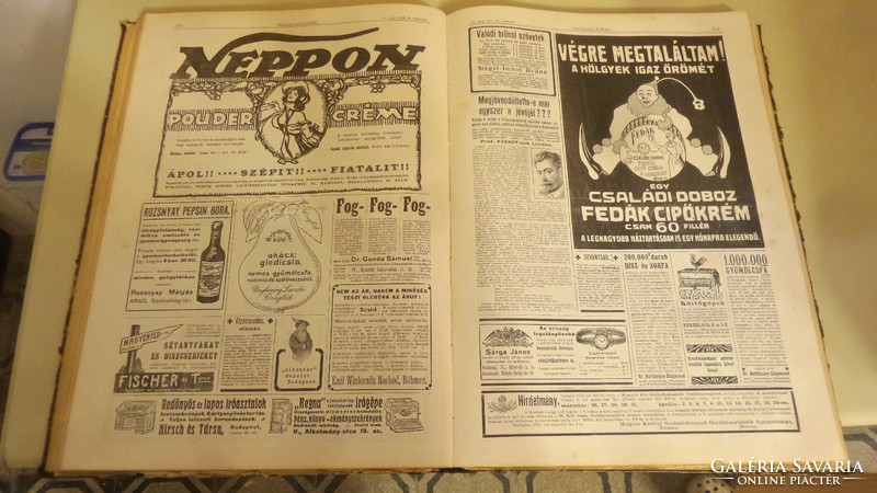 Vasárnapi újság, 1913-as évi kiadásai, 60. évf. gyűjteménye