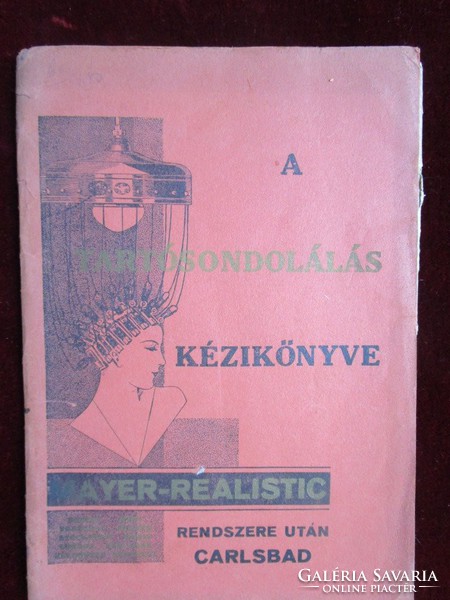 FODRÁSZ SZAKKÖNYV TARTOS HULLÁM ONDOLÁS 1930
