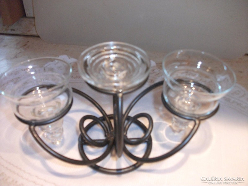 Candle holder with 5 branches or drink set for sale!