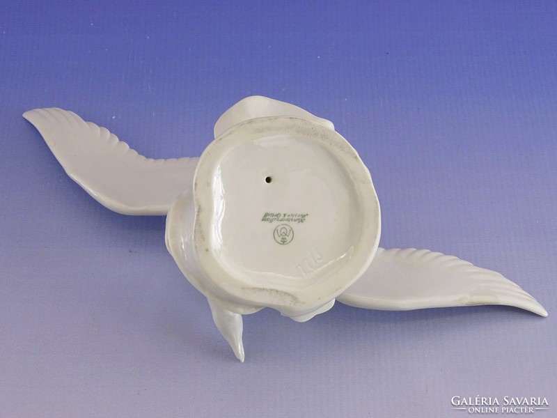 0I412 Régi Metzler - Ortloff porcelán sirály 28 cm
