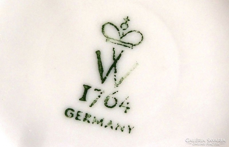 0I527 Régi német Wallendorf porcelán váza