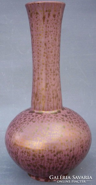 Antique eosin flower vase in Austria