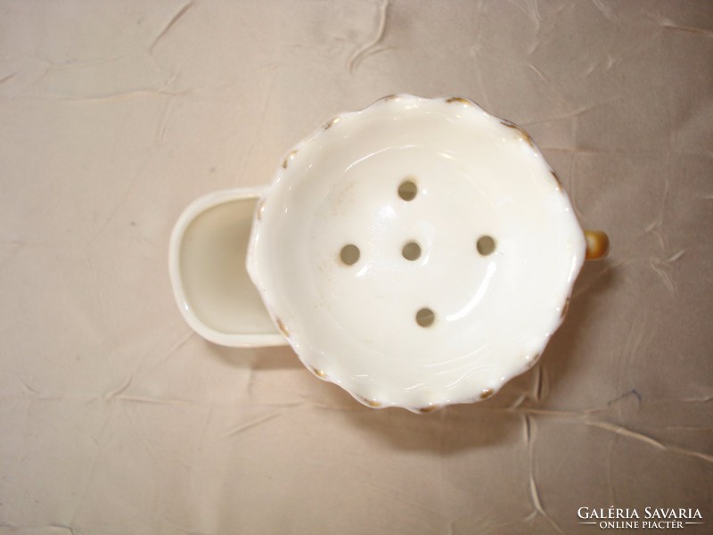 Mini porcelán borotvahab tálka
