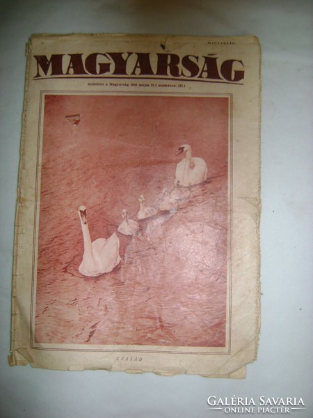 MAGYARSÁG újság - 1933