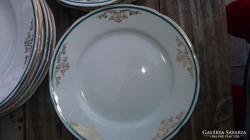 Bohémia porcelán tányérok (15 db)