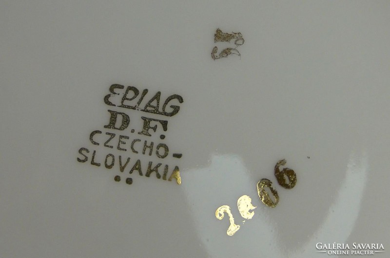 0I812 Epiag Cseh porcelán kávés készlet 4 sz.