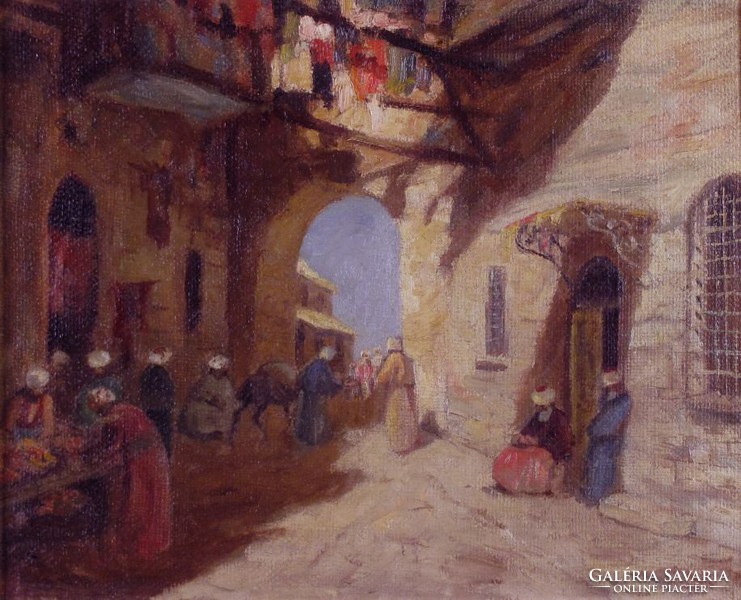 Európai festő 20. század első fele : Keleti utca