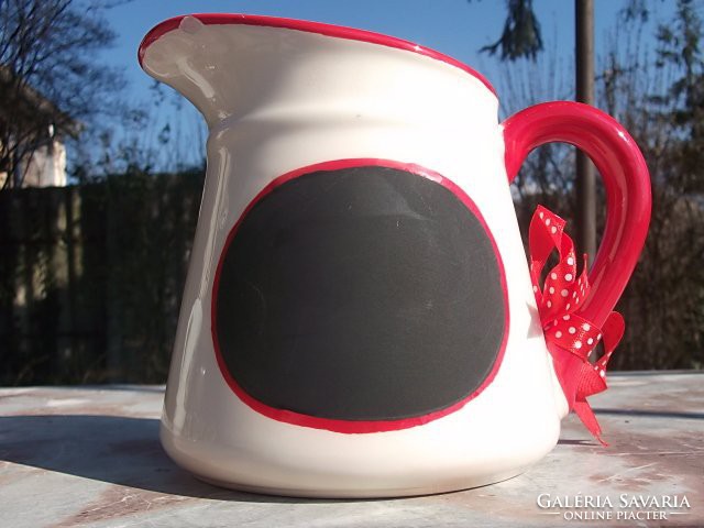 Beautiful ceramic jug-pitcher