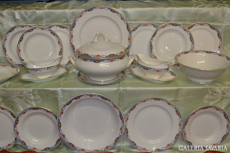 140 years old! Sarreguemines French 6 grains. Porcelain tableware!