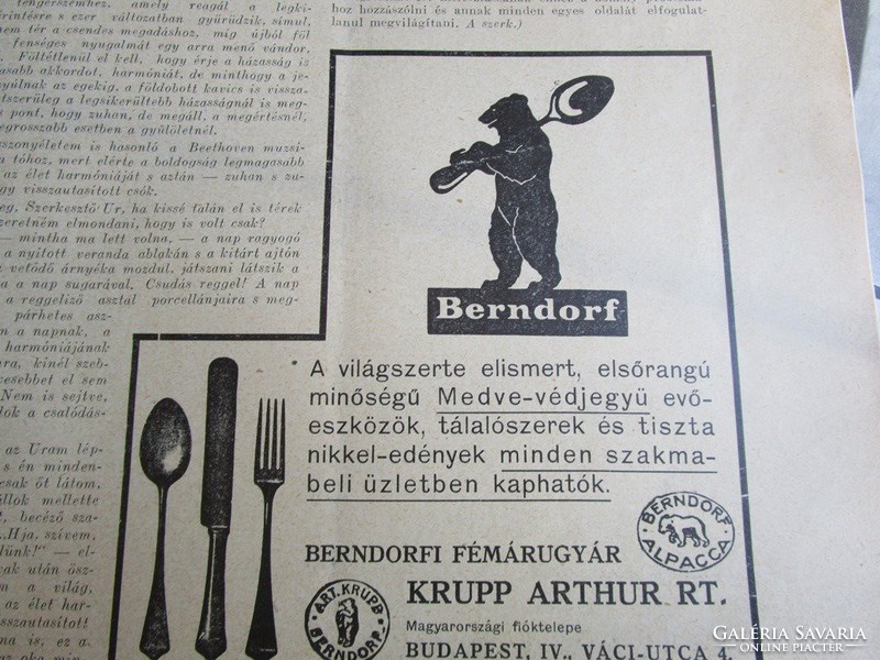 Magyar urisszonoks lapa 3 newspapers needlework food recipe 1929