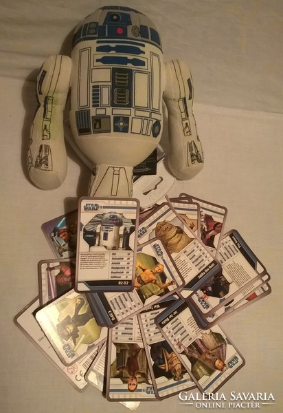 Márka jelzett Starwars kártya és R2D2 kabala