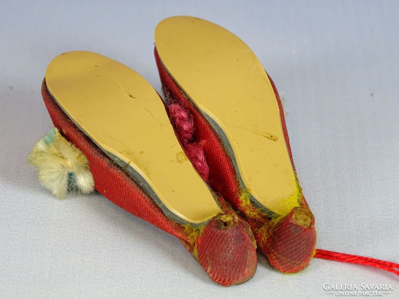 0J014 Régi mini szegedi papucs cipész mestermunka
