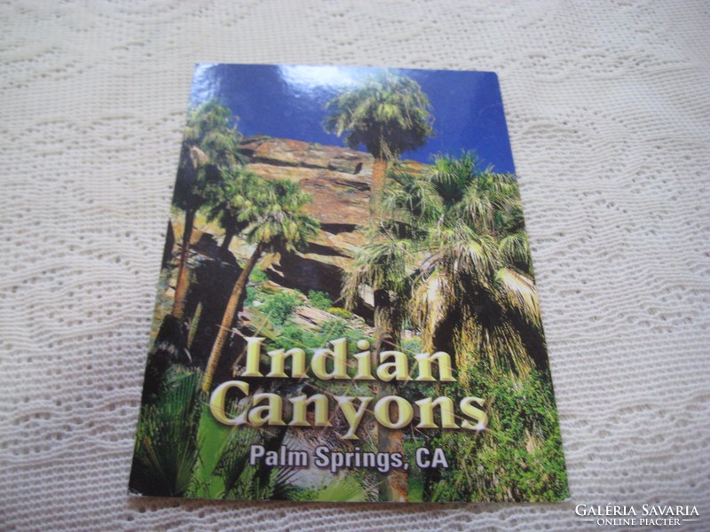 Indian canyons palms springs, postcard