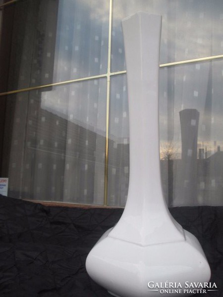 Hatalmas méretű Wolkstedt art deco porcelán fajansz váza