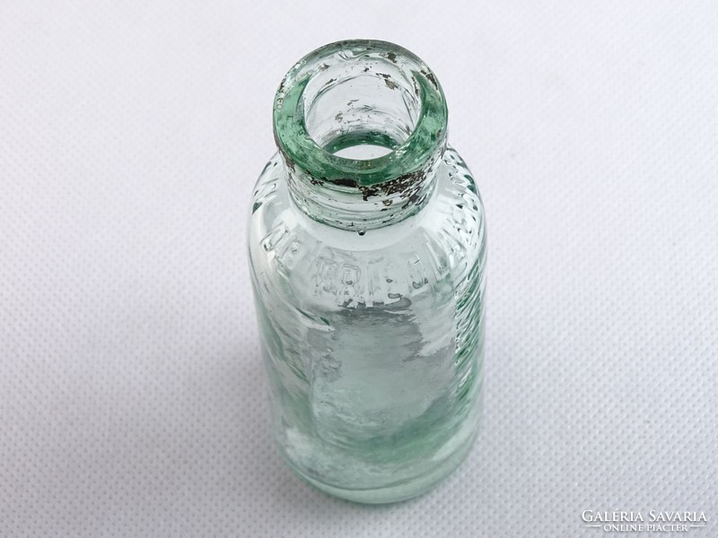 0J484 Antik bécsi DR. FRIEDLAENDER üveg 12 cm