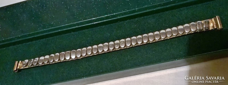 Gold-plated marked jewel watch strap
