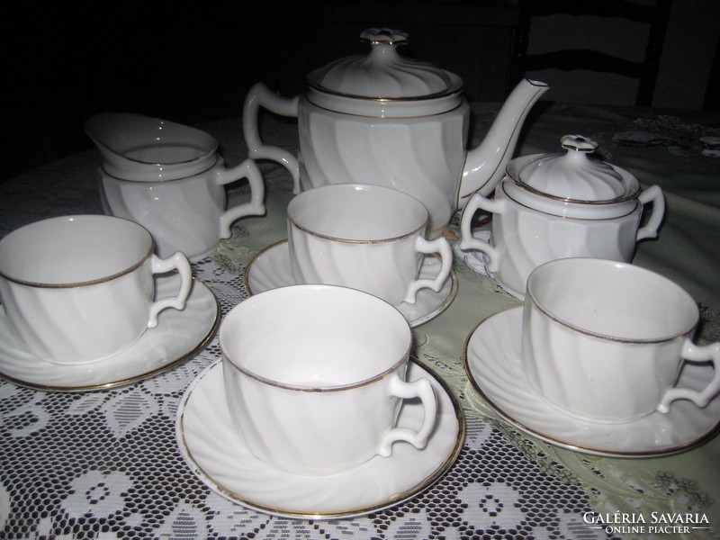 Zsolnay, antique tea set