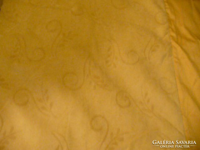 Yellow double bed blanket plush and silk