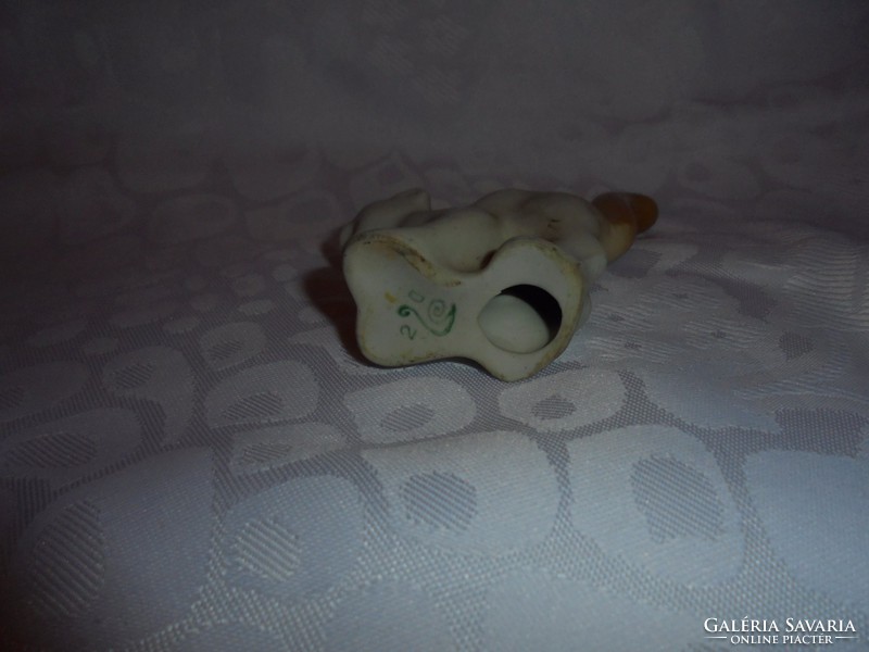 Orosz porcelán cica figura