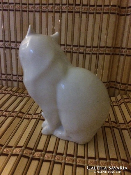 Beautiful, antique, flawless, showcase, 1st class Herend cat
