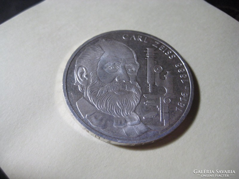 10 Marka 1988 Carl Zeiss Memorial Medal 1816--1888